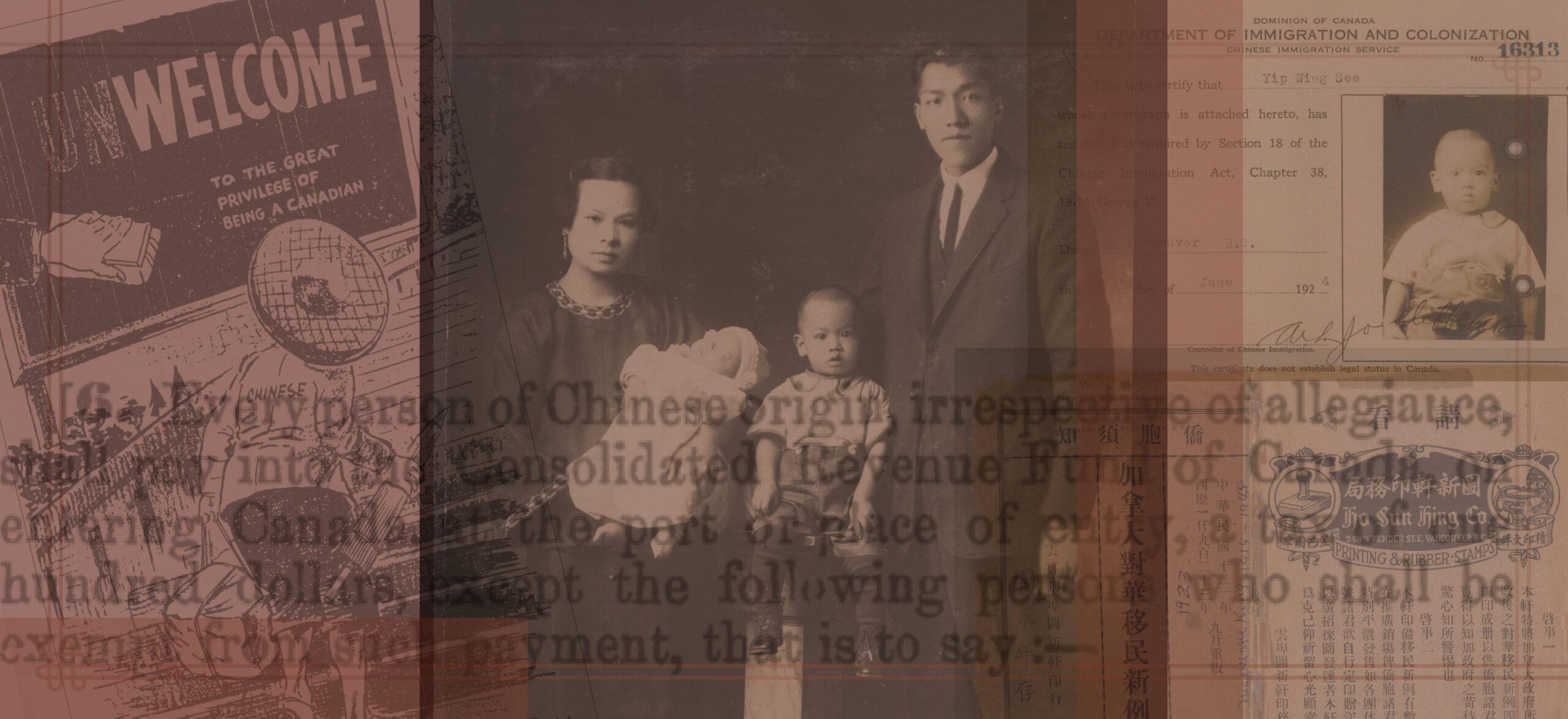 A collage of historical images